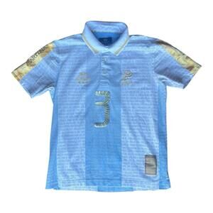 Player Issued la martina men Polo Limited Edition All Over Print Rare Size M
